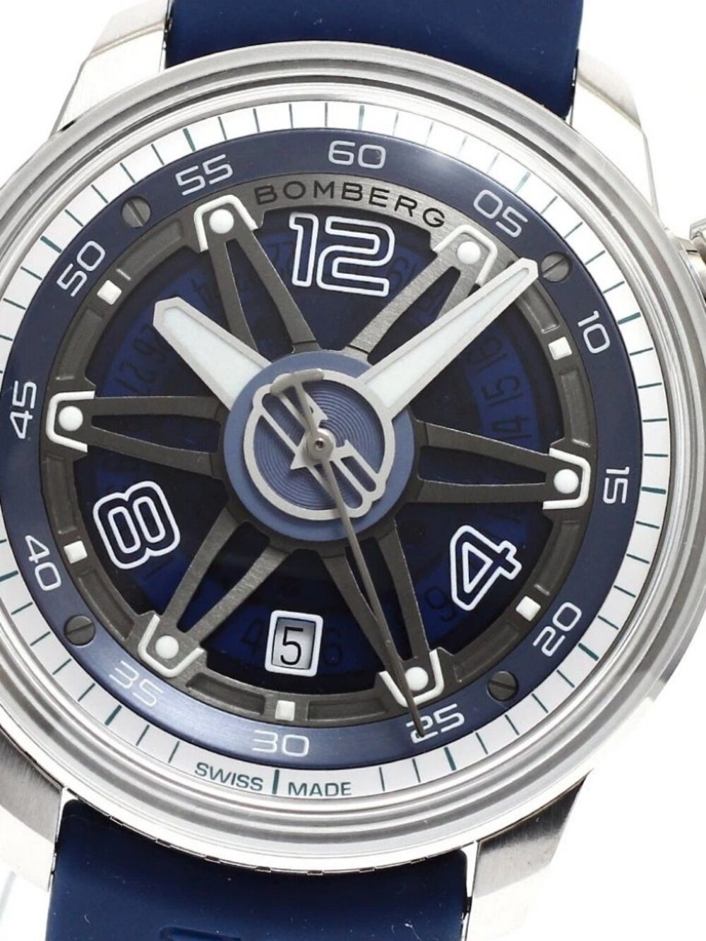 BOMBERG BB-01 CT43ASS.22-2.11 Date Blue Dial Automatic Men's Watch_881578